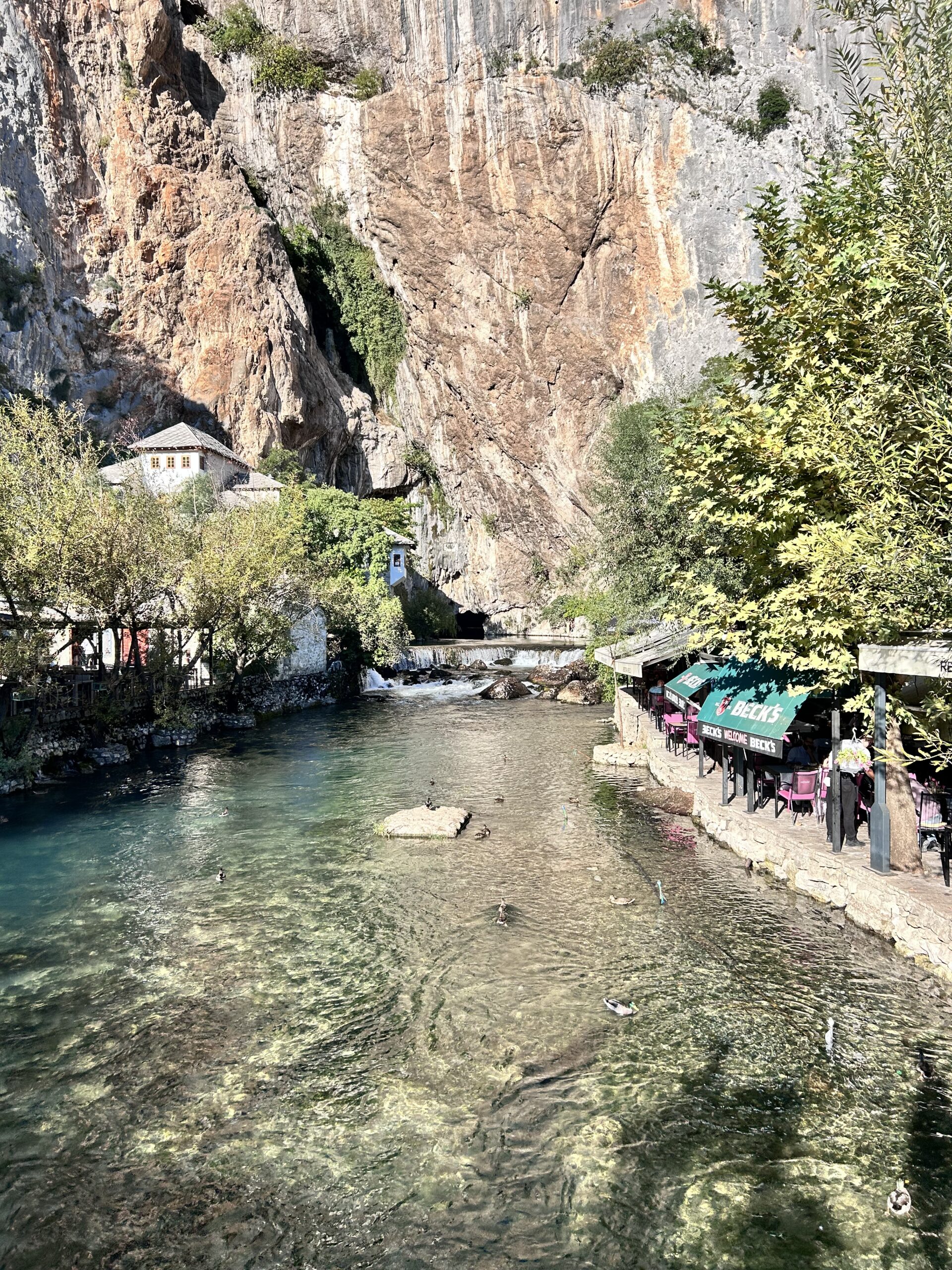 Paisaje de Blagaj, Bosnia y Herzegovina