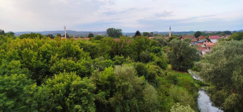 Paisaje de Prijedor, Bosnia y Herzegovina